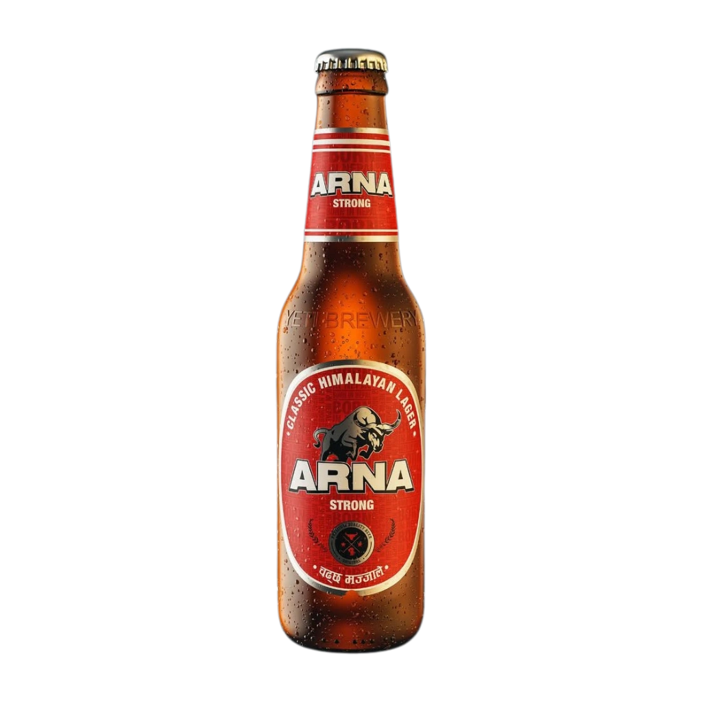 Arna Strong Classic Himalayan Lager Beer Bottles 330mL