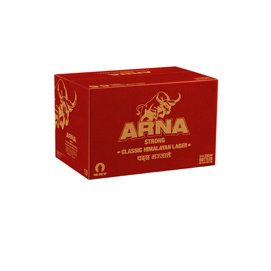 Arna Strong Classic Himalayan Lager Beer Bottles 330mL