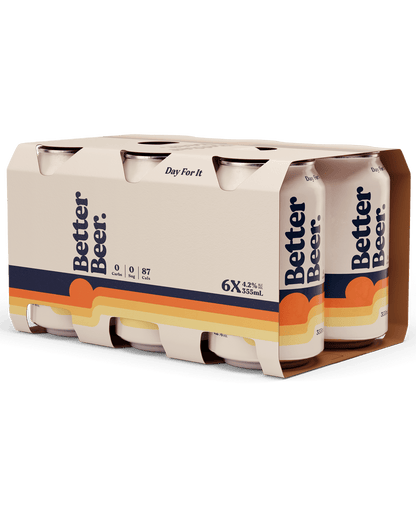 Better Beer Zero Carb Lager Can 355ml