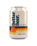 Better Beer Zero Carb Lager Can 355ml