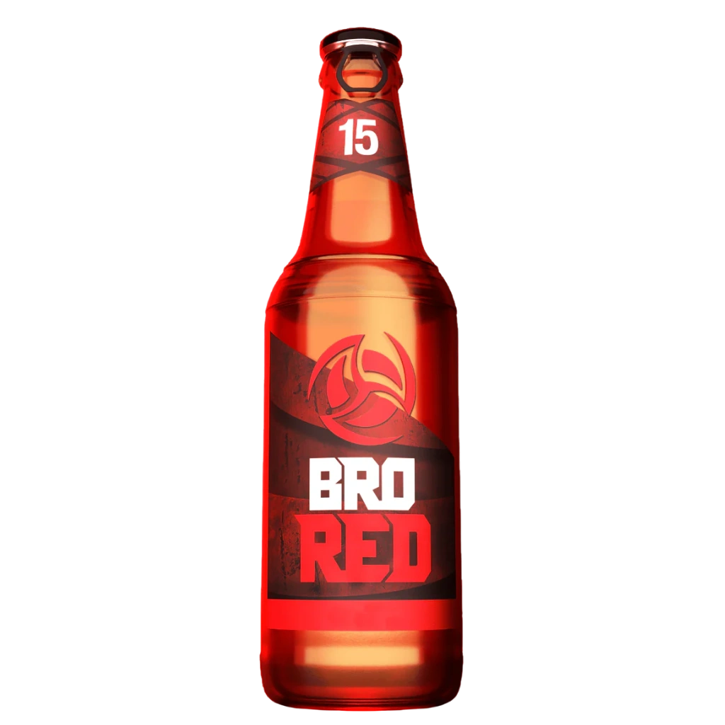 Bro Code Red Premium 15% Strong Brew Bottle 330ml