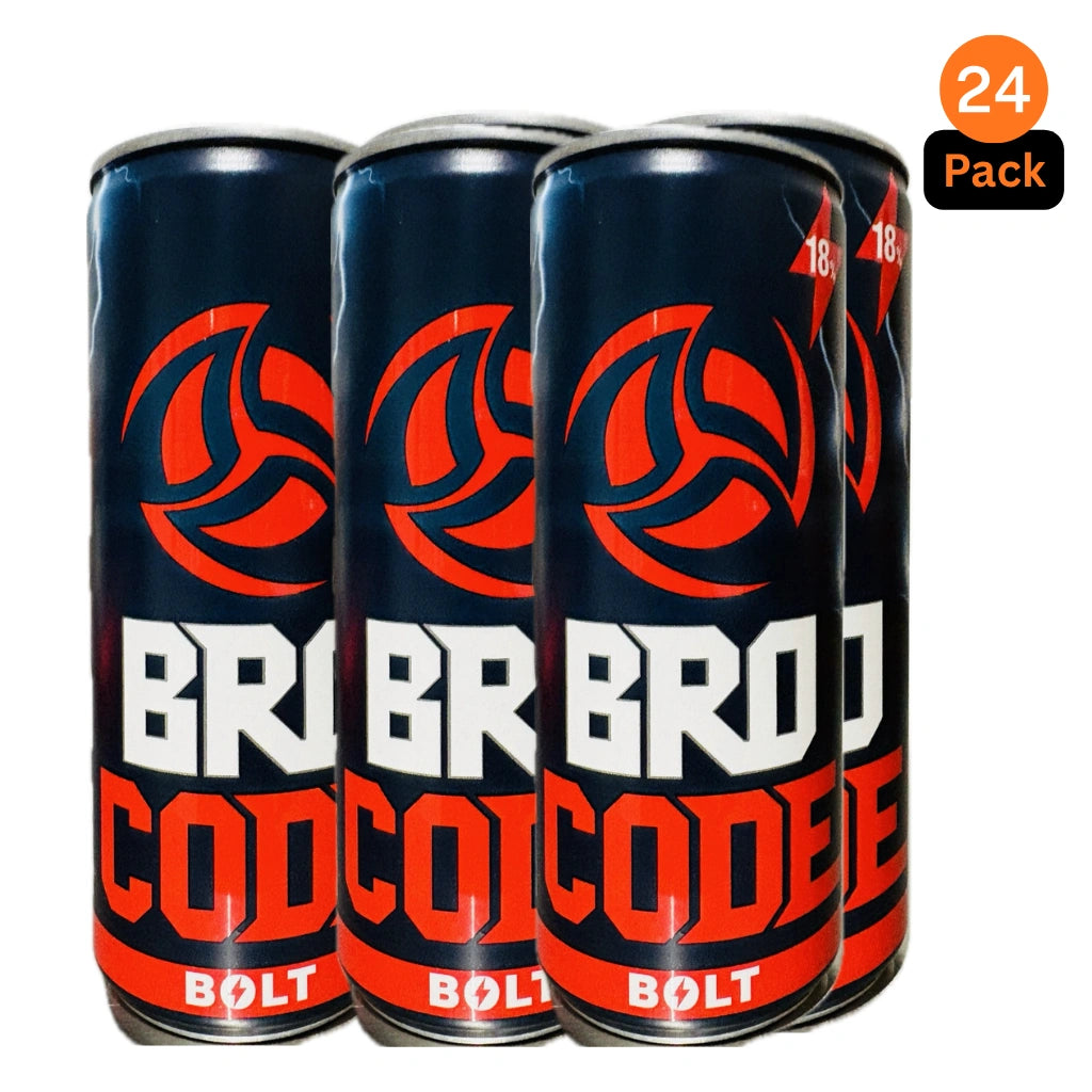 Bro Code Bolt Vodka Energy Drink Mix 250mL
