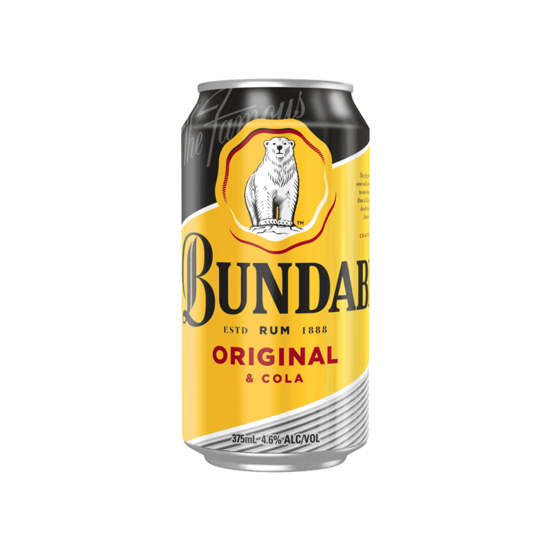 Bundaberg U.P. Rum & Cola Cans 375mL