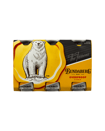 Bundaberg OP Rum & Cola Cans 375ml
