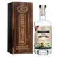 Chhaangster Raksi bottle and wooden box on a white background