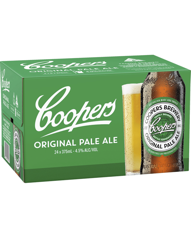 Coopers Pale Ale Bottles 375mL