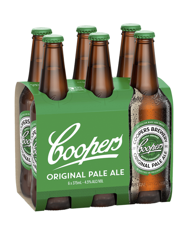 Coopers Pale Ale Bottles 375mL