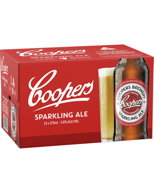 Coopers Sparkling Ale Bottles 375mL