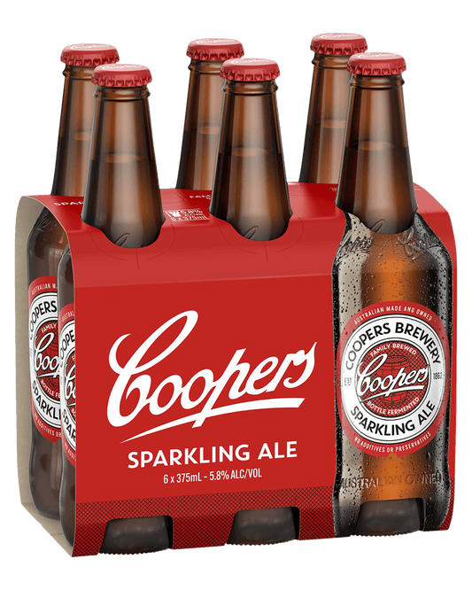 Coopers Sparkling Ale Bottles 375mL