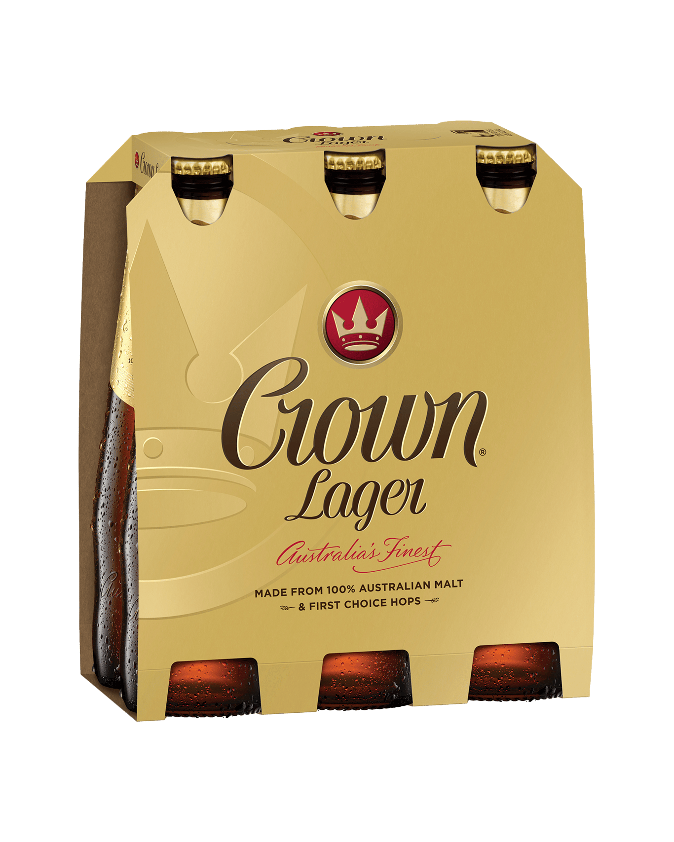 Crown Lager Bottles 375mL