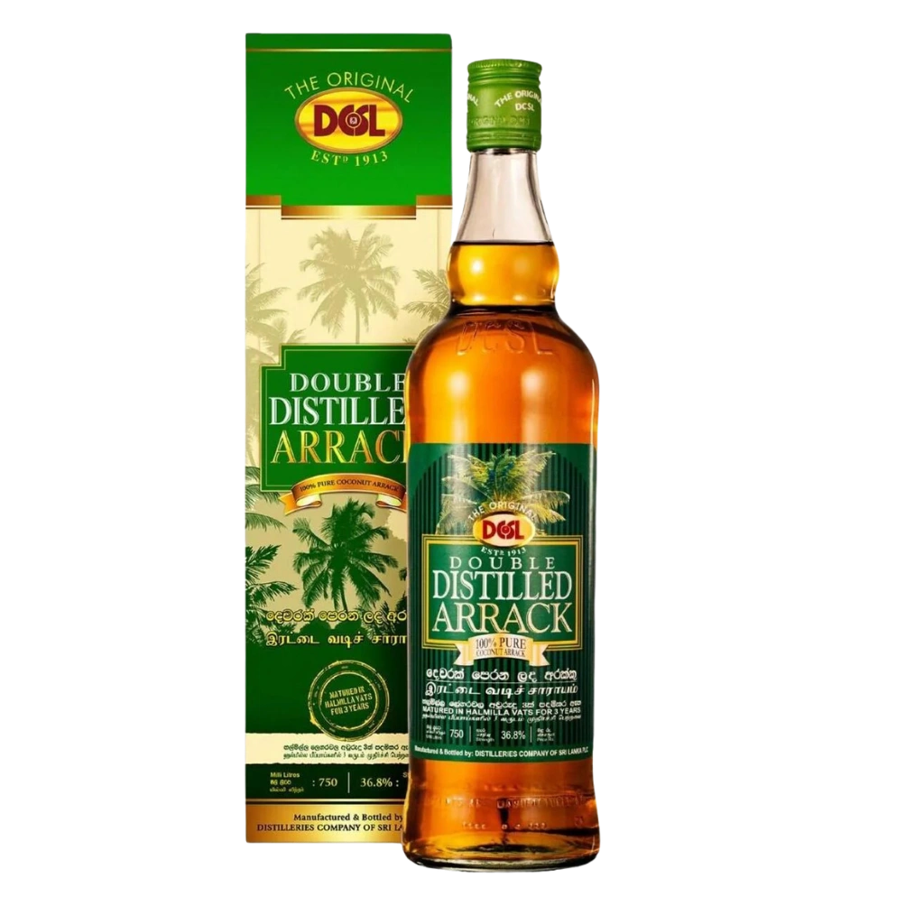 DCSL Double Distilled Pure Coconut Arrack 750mL