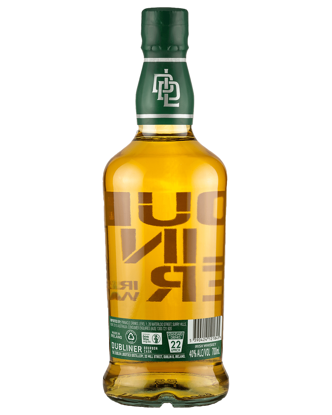 Dubliner Irish Whiskey 700mL