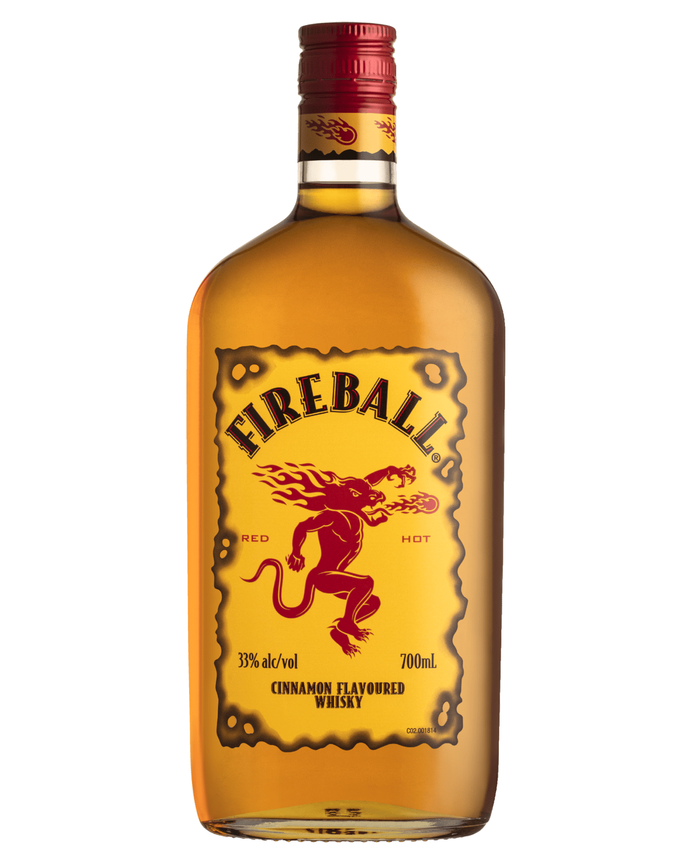 Fireball Cinnamon Flavoured Whisky 700mL