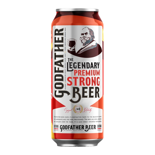 Godfather Legendary Premium Strong Indian Beer Cans 500mL
