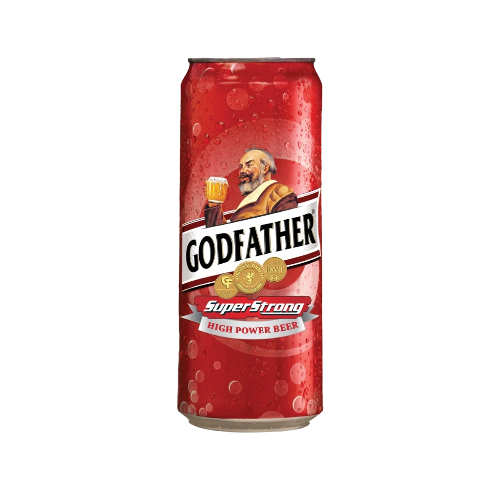 Godfather Super Strong Beer Cans 500mL