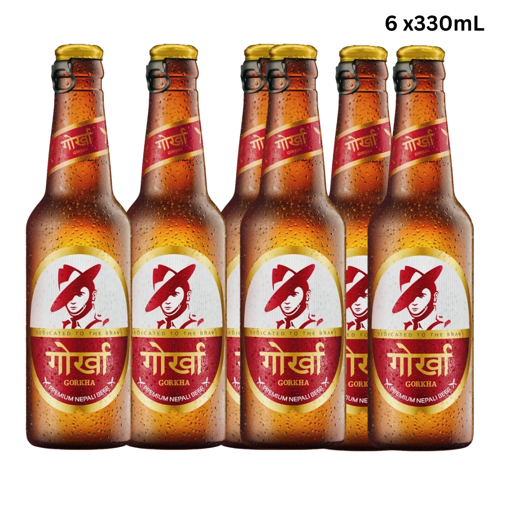 Gorkha Premium Lager Beer 330mL