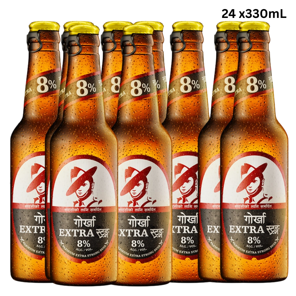 Gorkha Extra Strong Beer 330mL