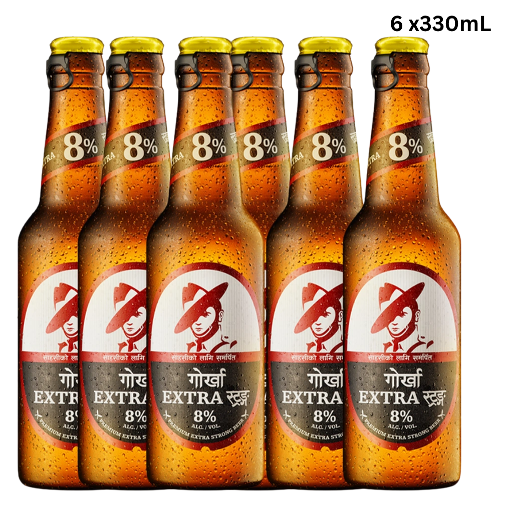 Gorkha Extra Strong Beer 330mL