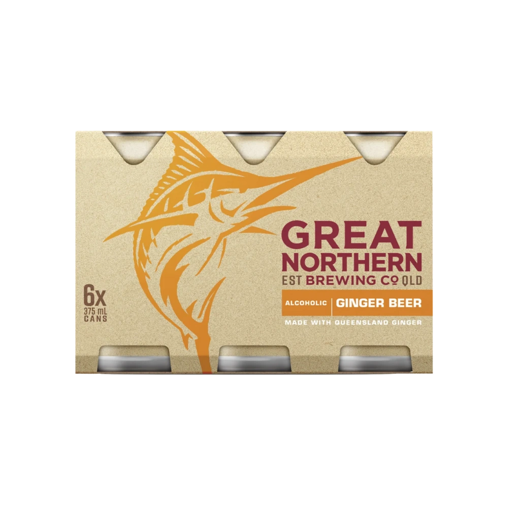 Great Northern Brewing Co. Ginger Beer Cans 375mL