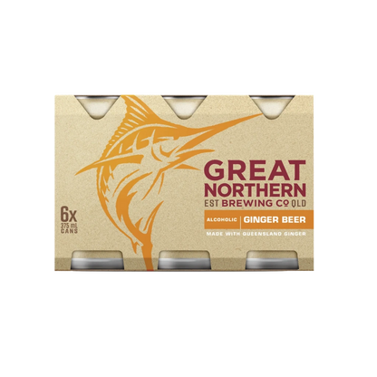 Great Northern Brewing Co. Ginger Beer Cans 375mL