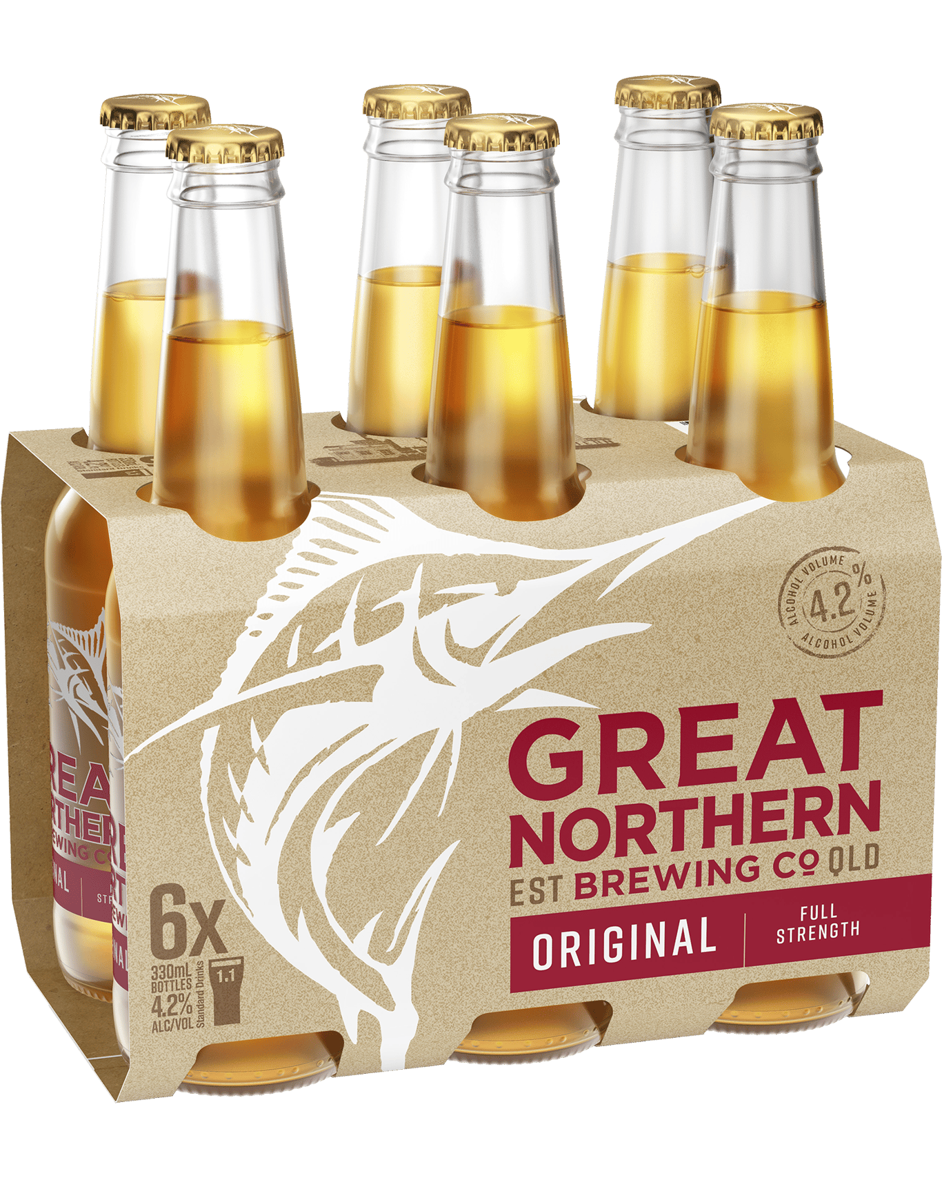 Great Northern Brewing Co. Original Lager Bottles 330mL