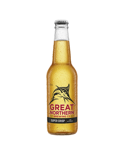 Great Northern Brewing Co. Super Crisp Lager Bottles 330mL