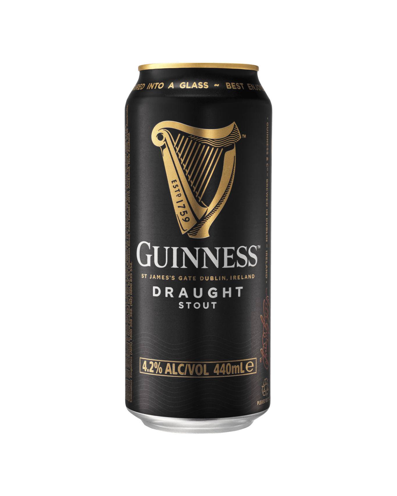 Guinness Draught Cans 440mL