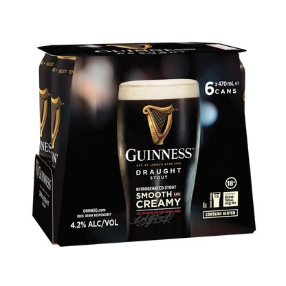 Guinness Draught Cans 470mL
