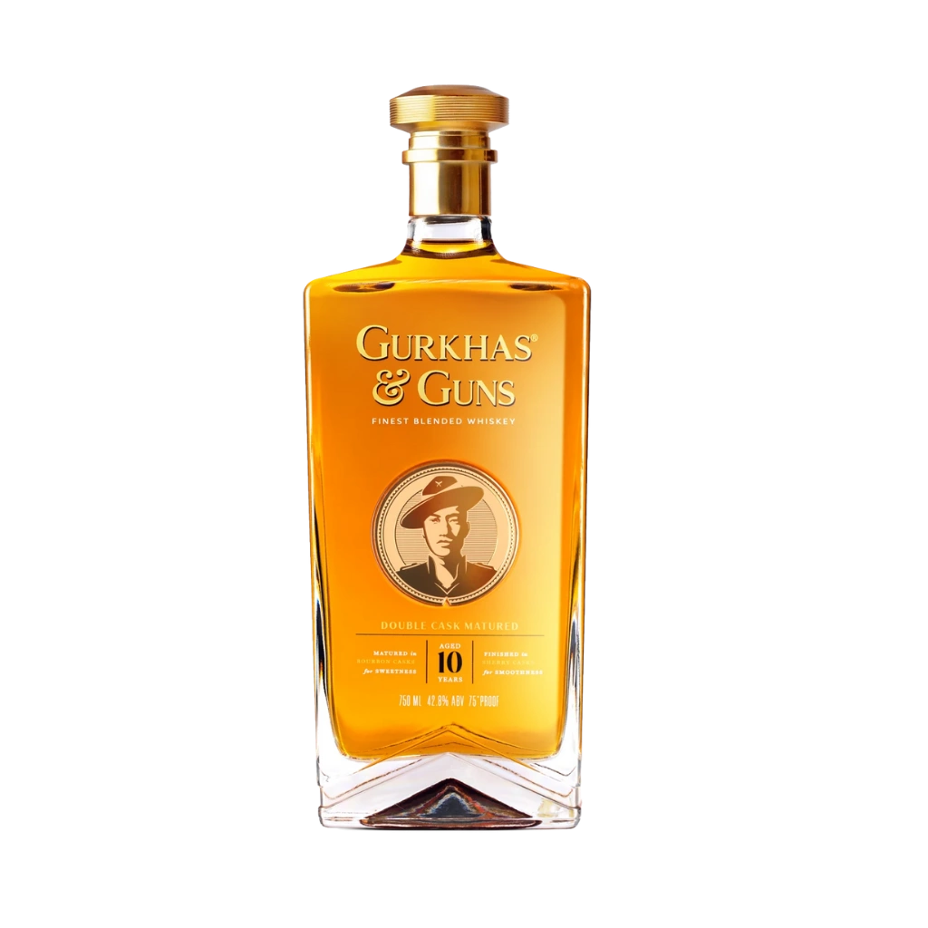 Gurkhas & Guns Finest Blended Whiskey 750mL
