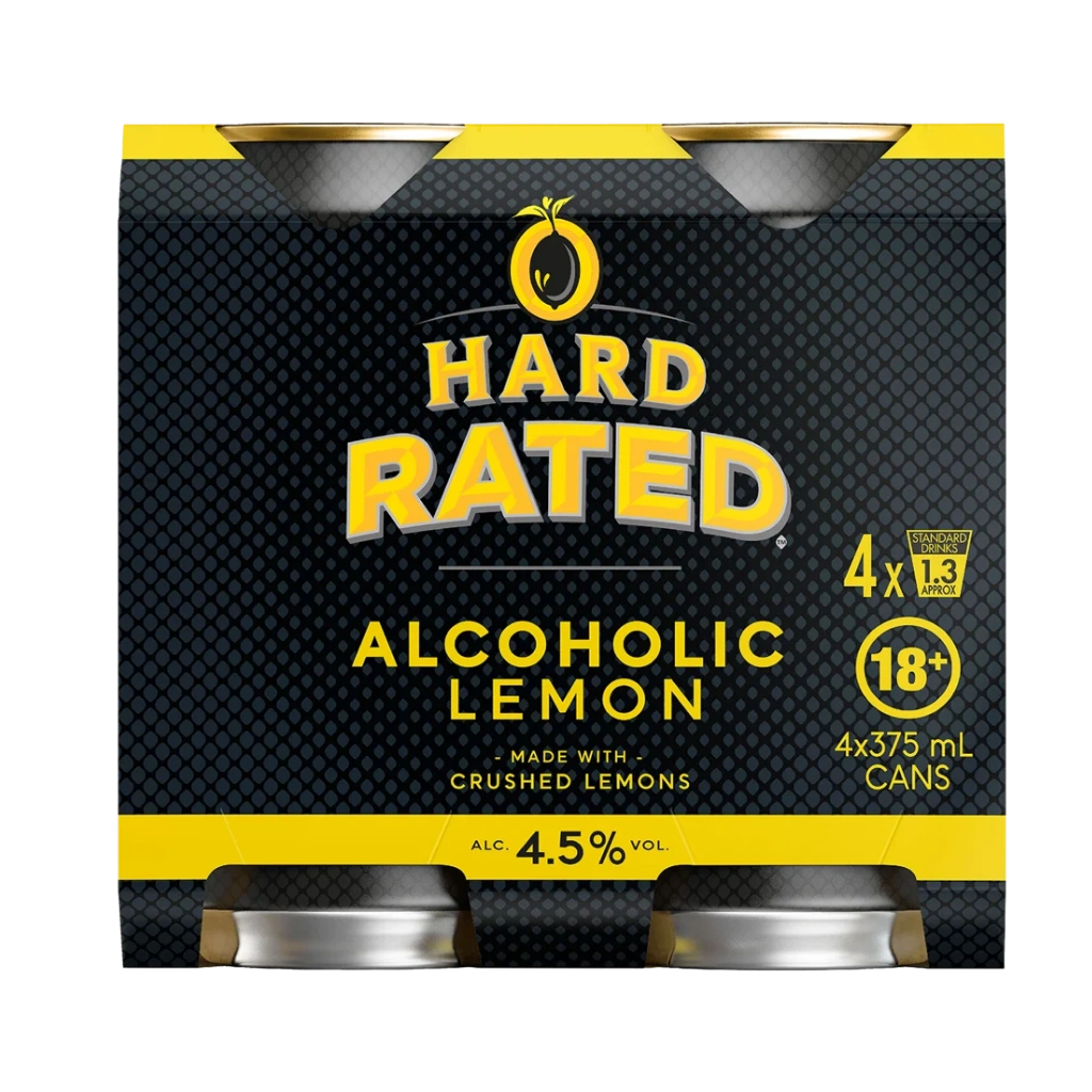 Hard Rated Cans 375mL