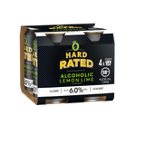Hard Rated Lemon Lime 6% Cans 330mL