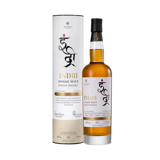 Indri Single Malt Indian Whisky 700ml