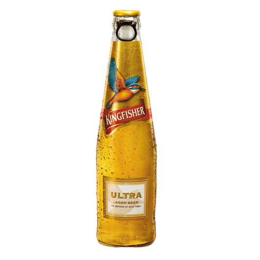 Kingfisher Ultra Premium Indian Lager Beer Bottles 650mL