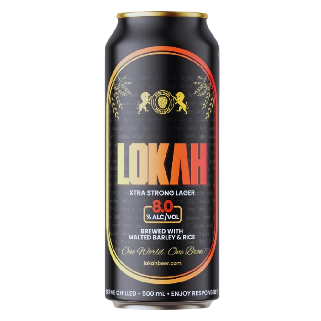 Lokah Xtra Strong Lager Cans 500mL