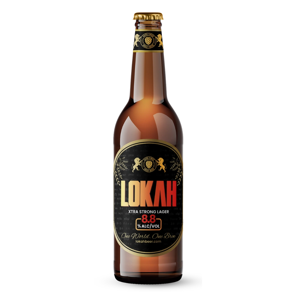 Lokah Xtra Strong Lager Bottles 330mL