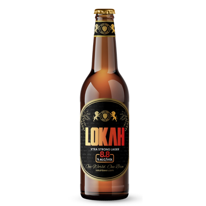 Lokah Xtra Strong Lager Bottles 330mL