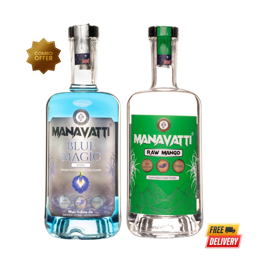 Manavatti Blue Magic & Raw Mango Twin Pack (2 × 700mL)