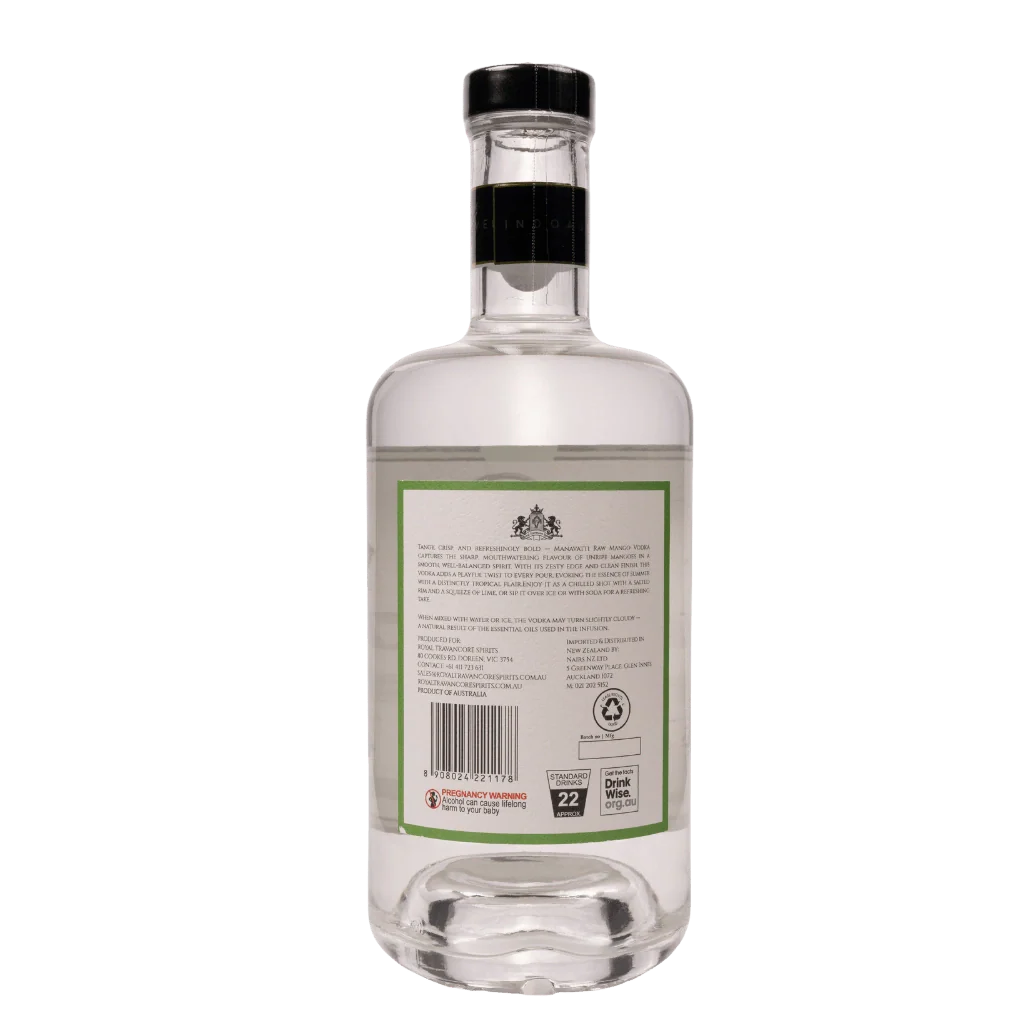 Manavatti Raw Mango Flavoured Vodka