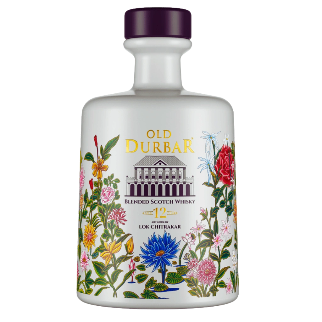 Old Durbar 12yrs Blended Scotch Artwork by Lok Chitrakar 750ML