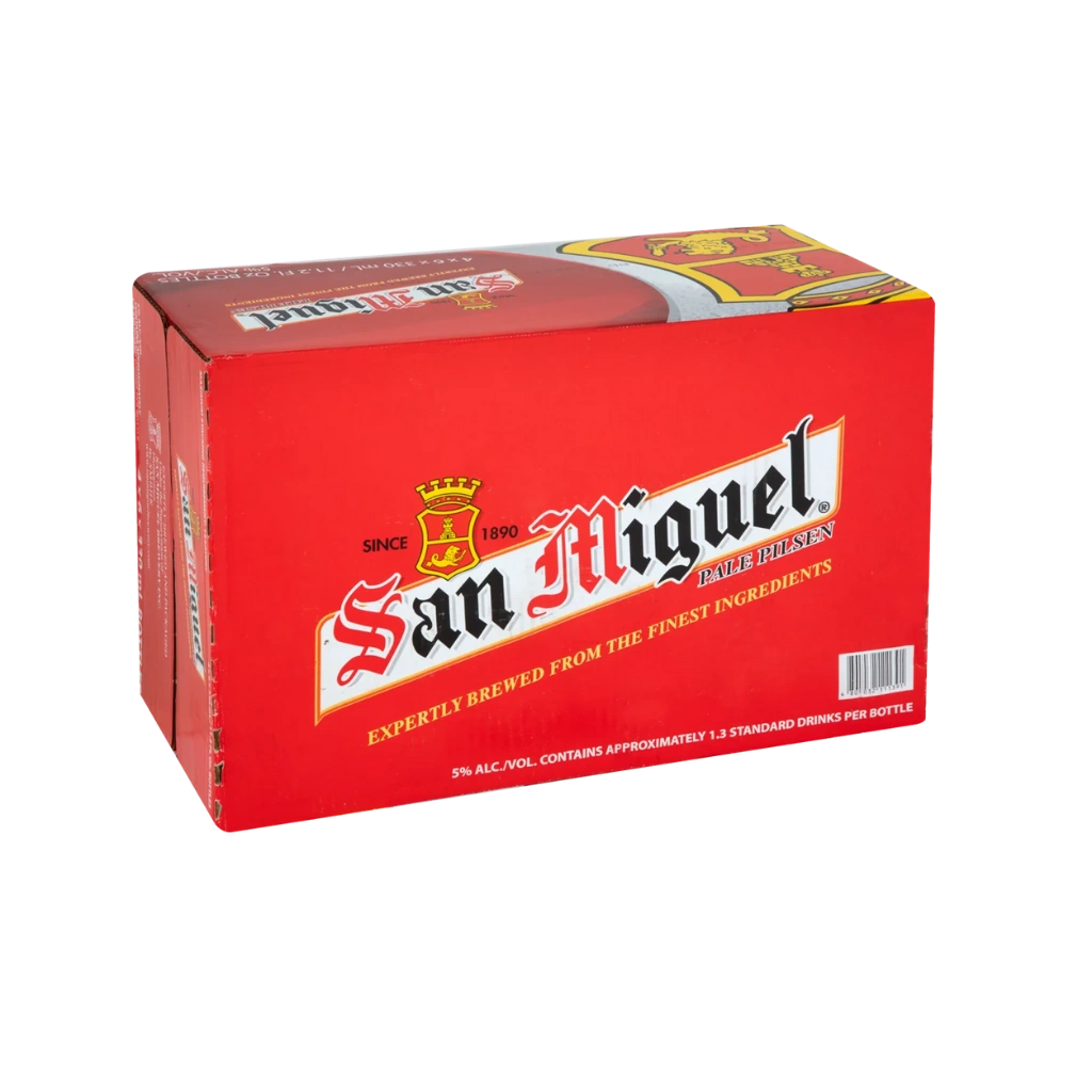 San Miguel Pale Pilsen Bottles 330mL