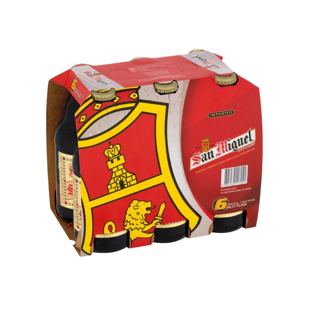 San Miguel Pale Pilsen Bottles 330mL