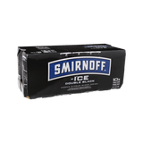 Smirnoff Ice Double Black Cans 10 Pack 375mL