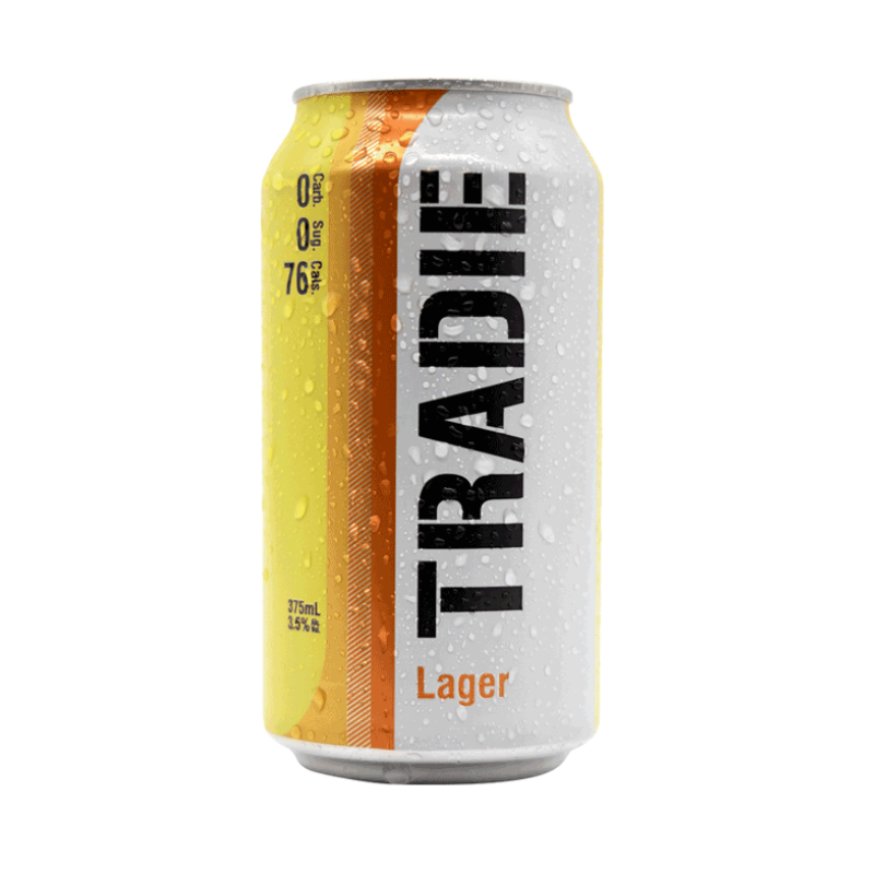 Tradie Zero Carb Lager Can 375mL