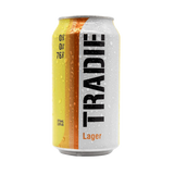 Tradie Zero Carb Lager Can 375mL