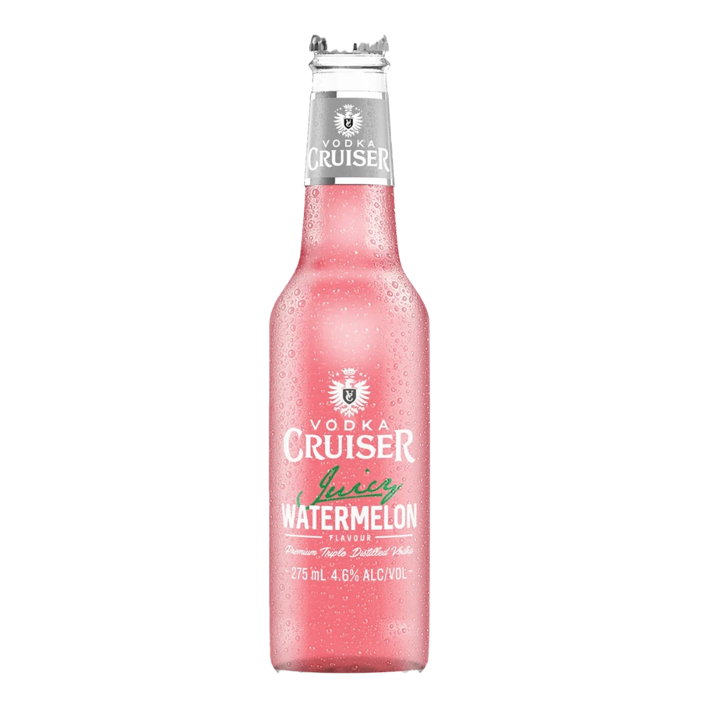 Vodka Cruiser Juicy Watermelon Bottles 275mL