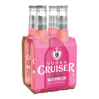 Vodka Cruiser Juicy Watermelon Bottles 275mL