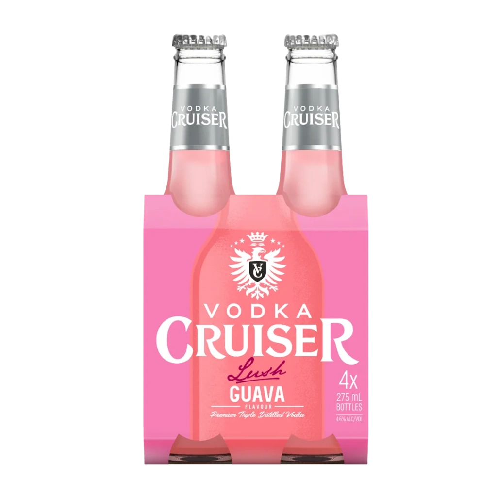 Vodka Cruiser Lush Guava 275mL