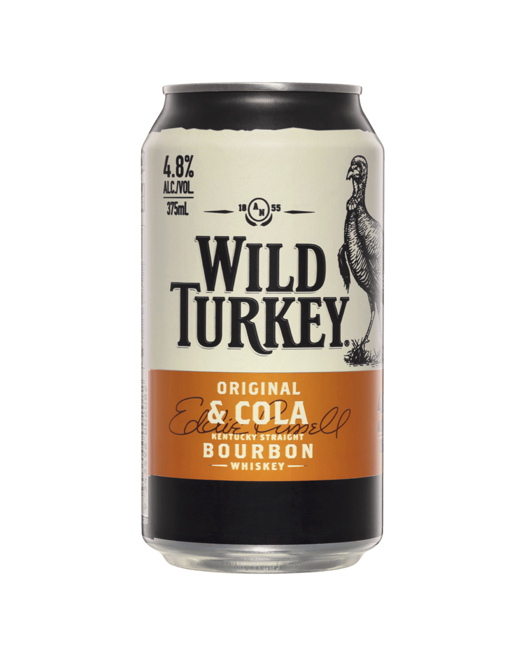 Wild Turkey Bourbon and Cola Cans 375ml