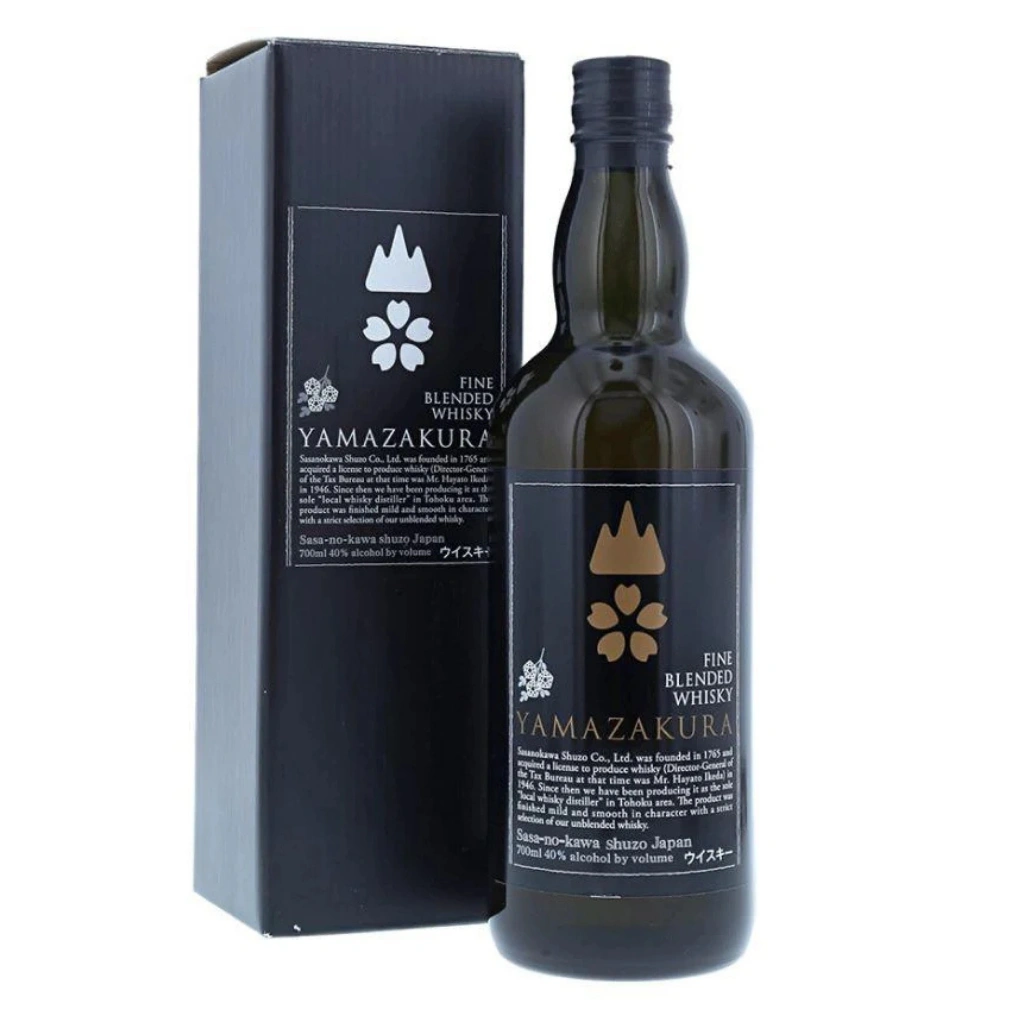 Yamazakura Black Label Japanese Whisky 700mL