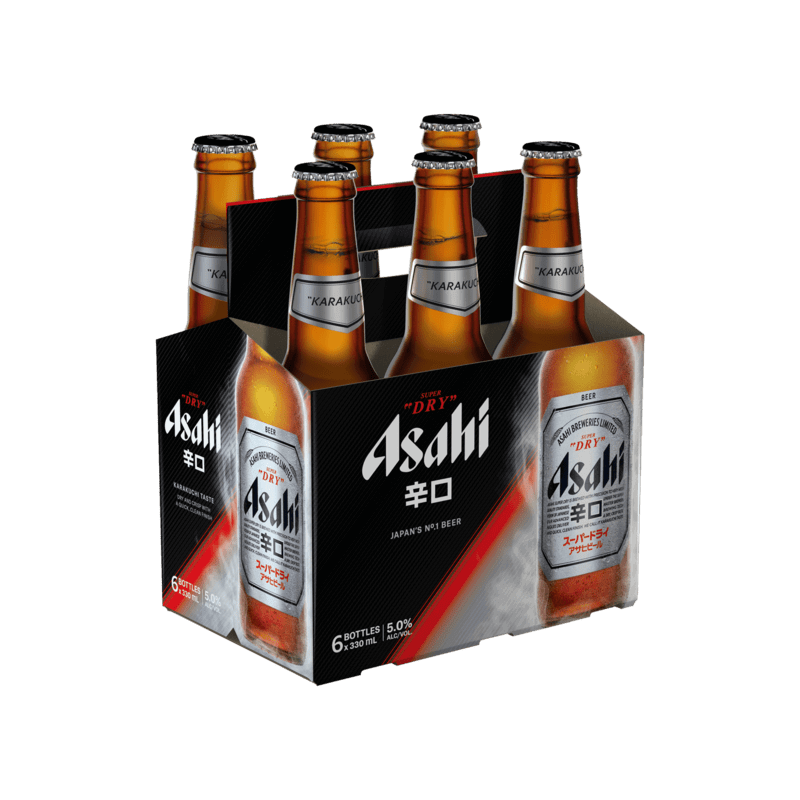 Asahi Super Dry Bottles 330mL